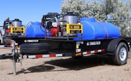 Hot Water Pressure Washer Trailer (Custom Unit)