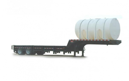 Behnke Sprayer Trailer with Tank on upper deck